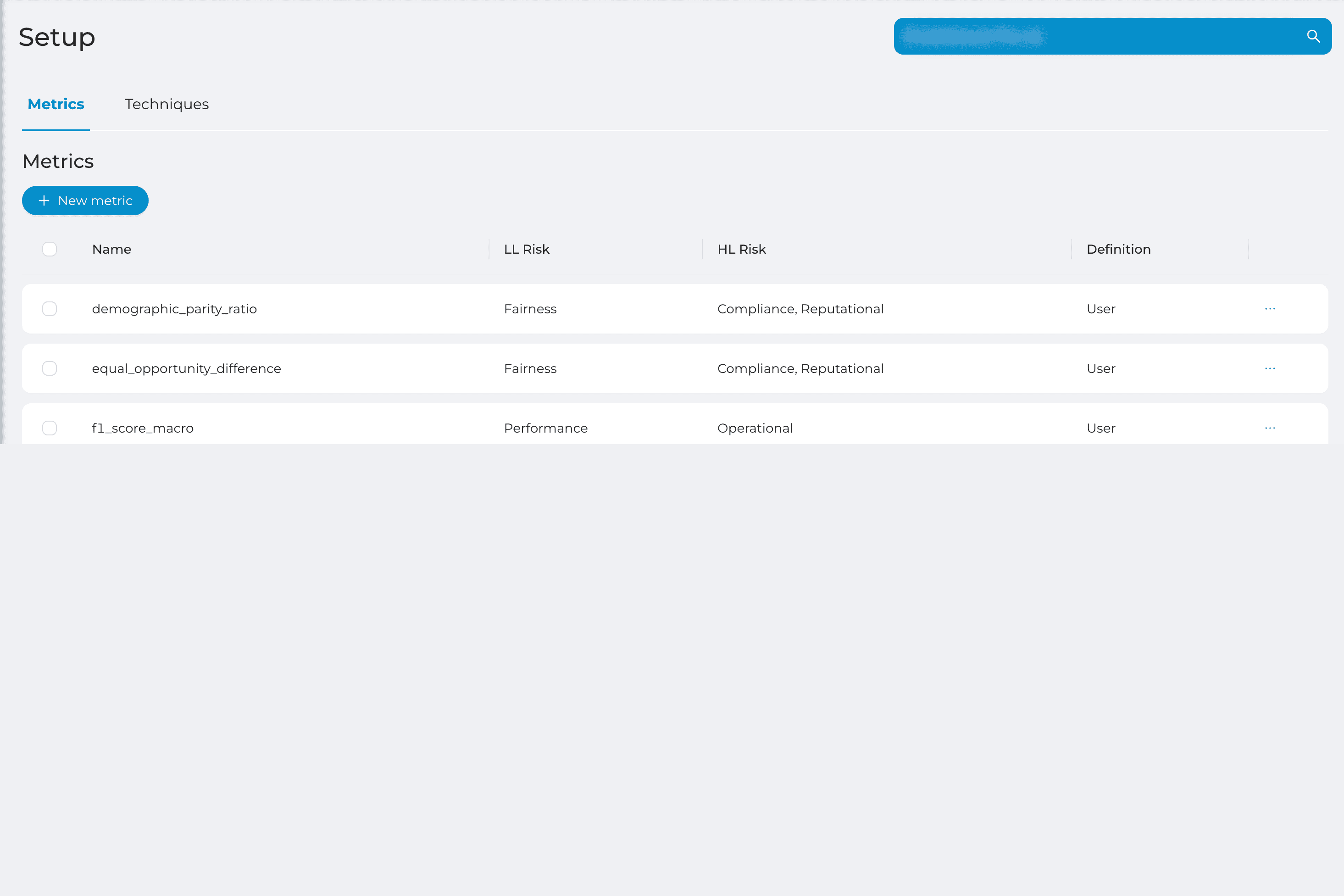 Configure assessment